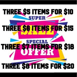 CLEARANCE CLOSET CLEANING SALE